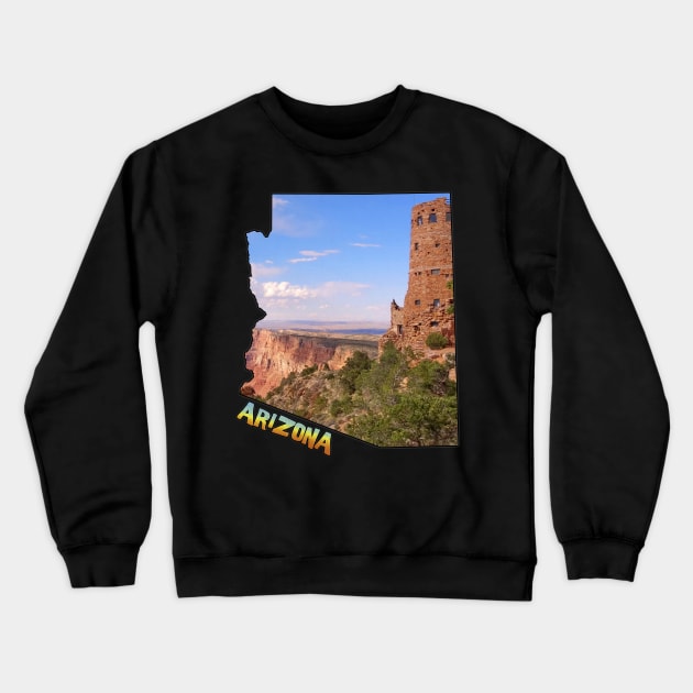 Arizona  (Grand Canyon National Park) Crewneck Sweatshirt by gorff